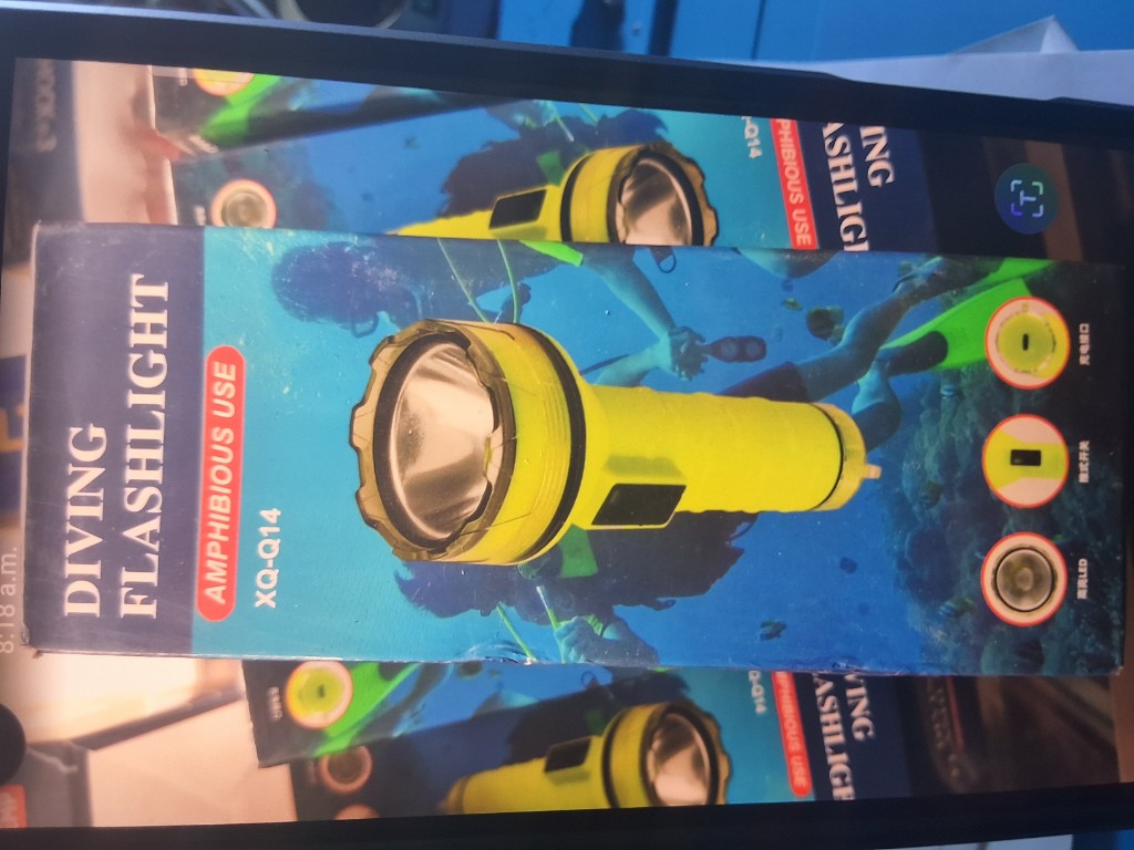 XQ-Q14 Lámpara amarilla buceo
