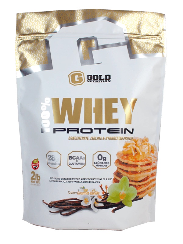 GOLD NUTRITION PROTEIN 2LB VAINILLA