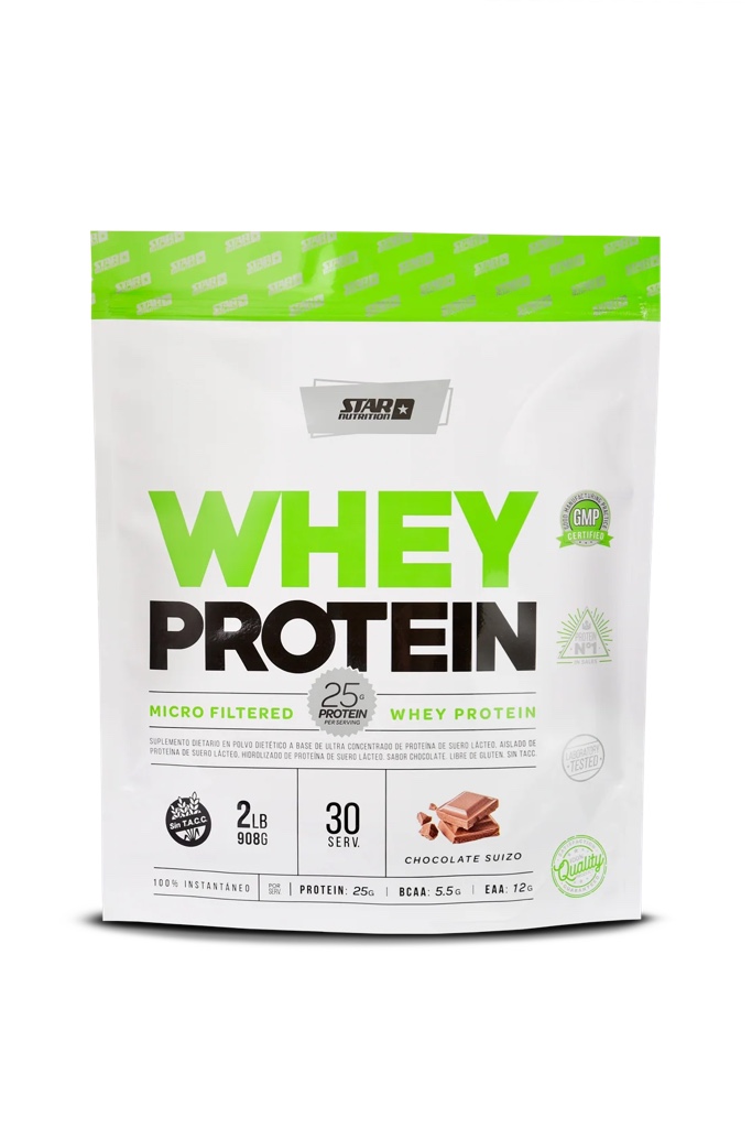 STAR NUTRITION WHEY PROTEIN 2LB DOYPACK CHOCOLATE