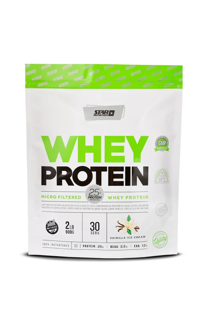 STAR NUTRITION WHEY PROTEIN 2LB DOYPACK VAINILLA