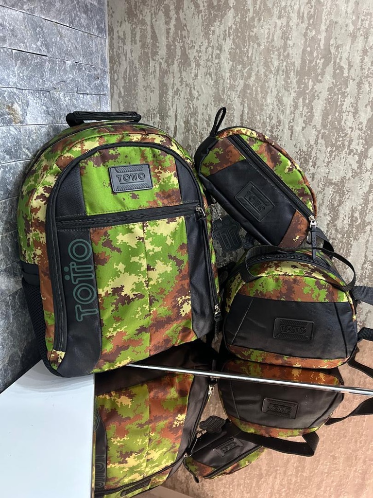 Morral Totto 3 piezas