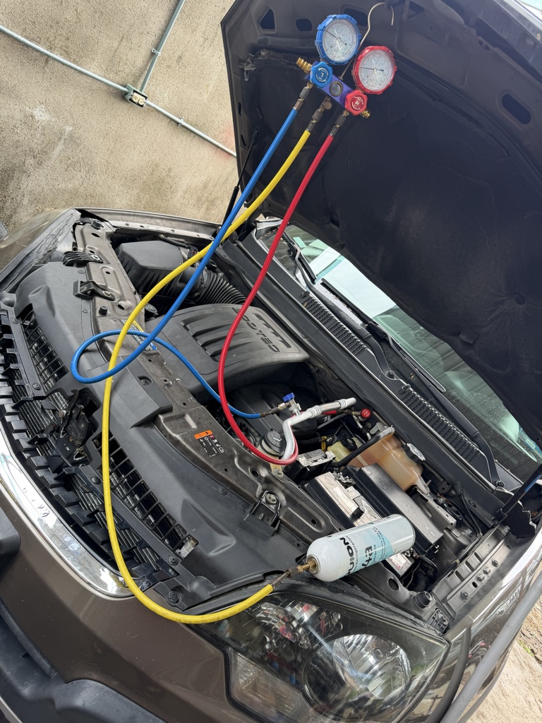 Kit recarga aire acondicionado