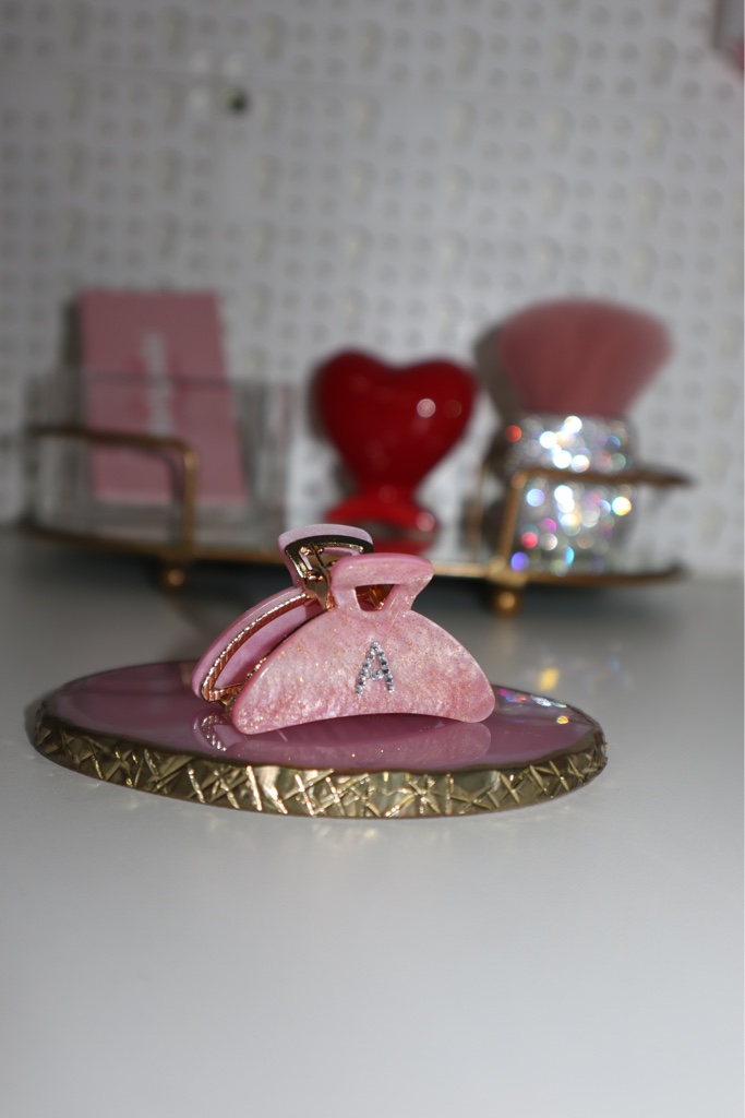Presilha Shine Pérola Rosa