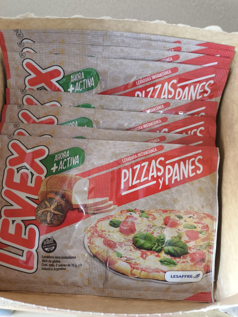 LeVex levadura instantanea pizzas y panes