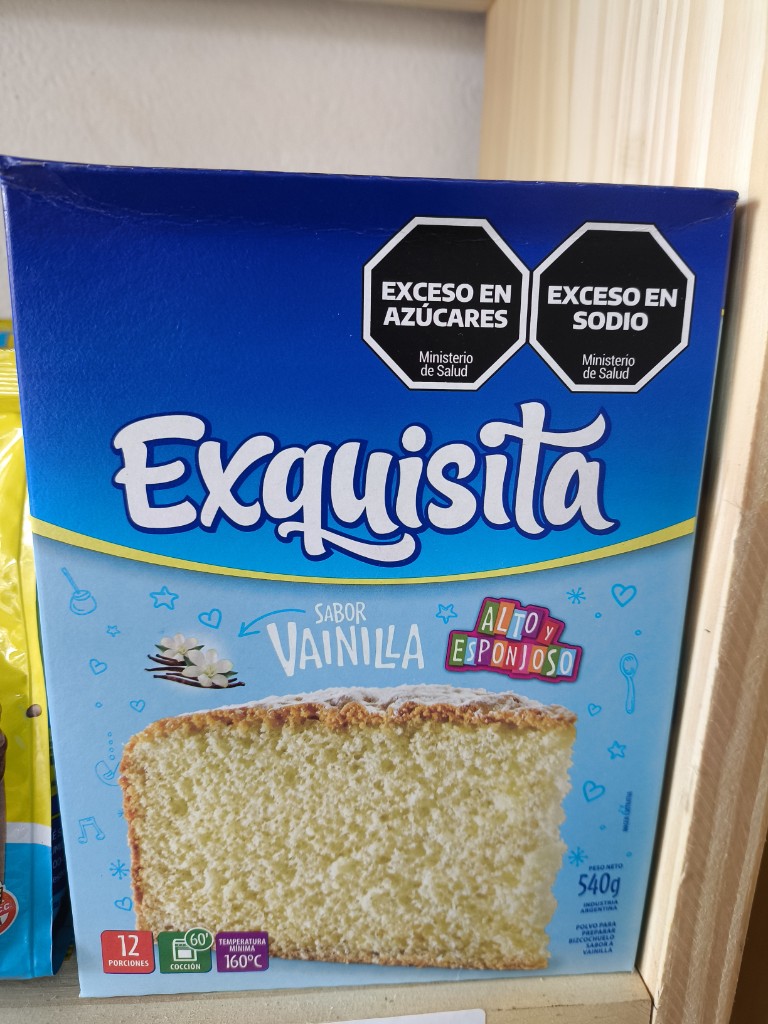 Exquisita vainilla mezcla para torta