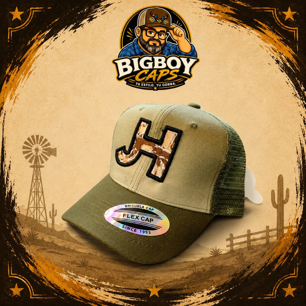 Jobe's Hats JH verde gorra vaquera