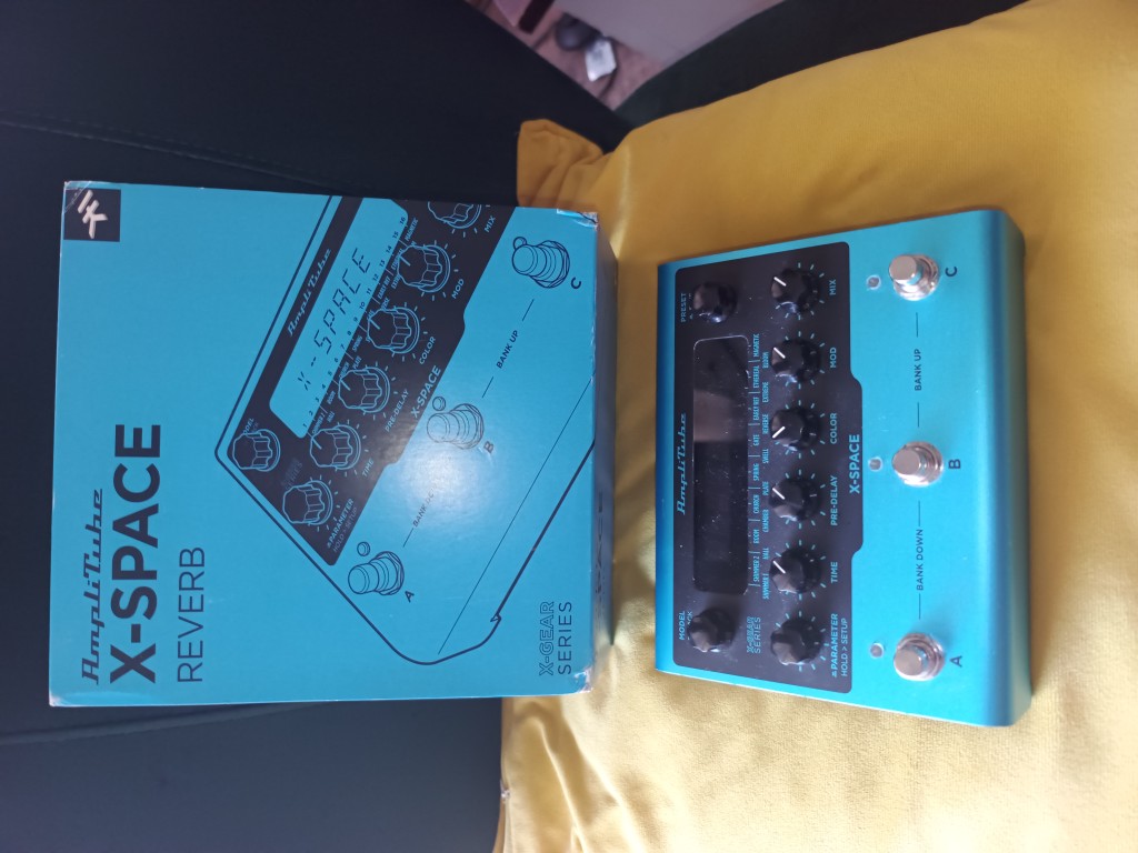 AmpliTube X-Space Reverb azul