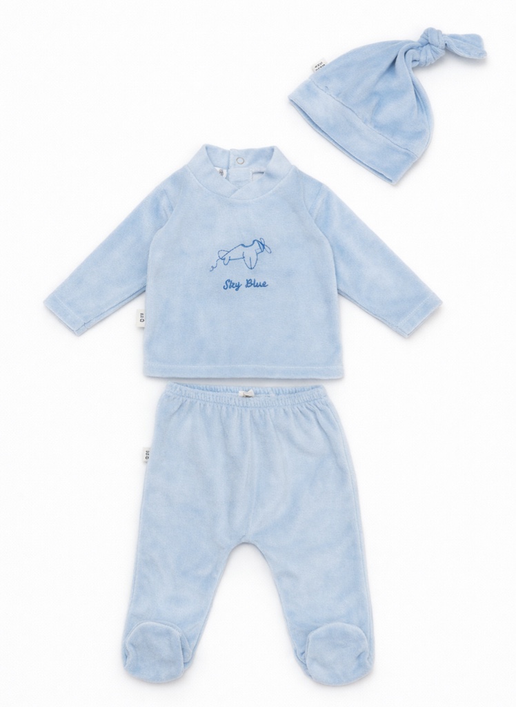Conjunto Bebé Plush Talle S