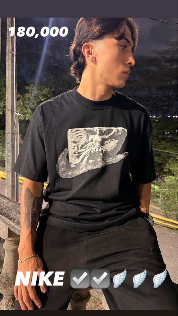 Camisa Nike  negra