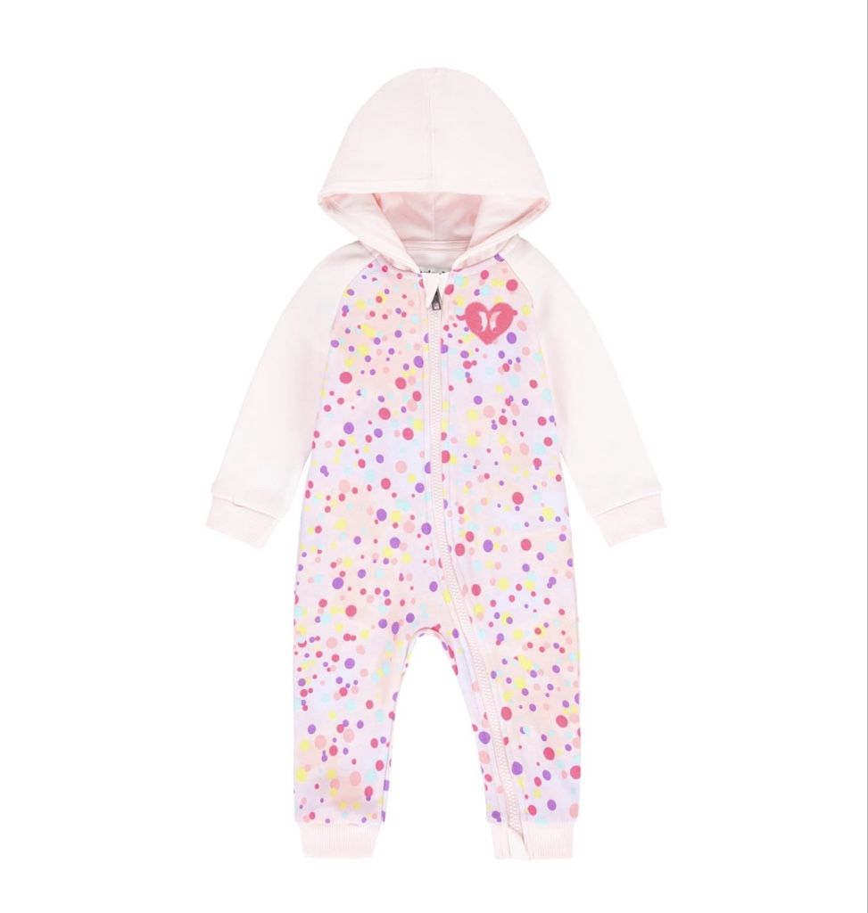 Hurley Mono de manga larga con capucha para bebé niño