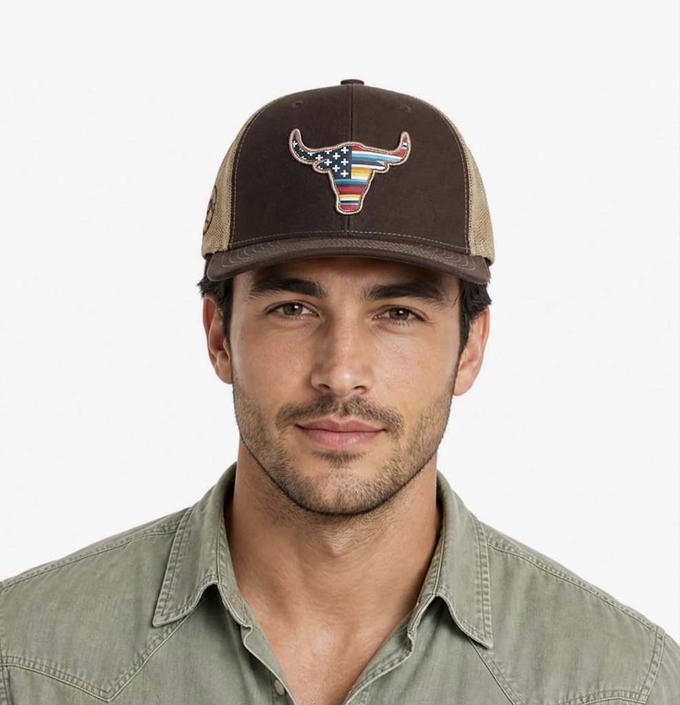 ARIAT gorra café