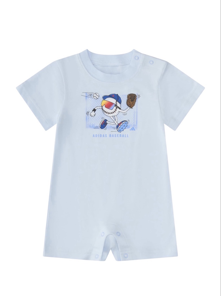 adidas Baby Boys Shortie Romper
