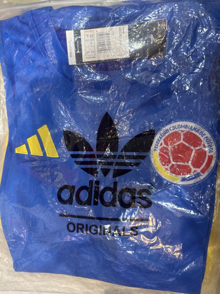 Camiseta Colombia entrenamiento 2026 azul C
