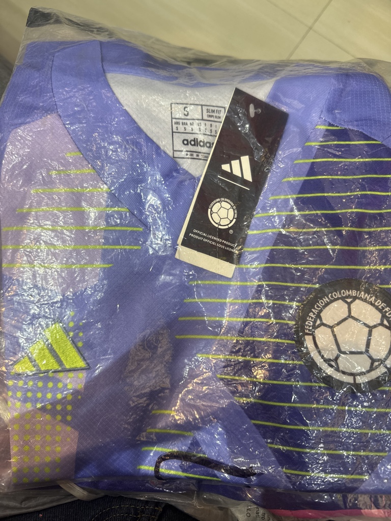 Camiseta dama Colombia morado