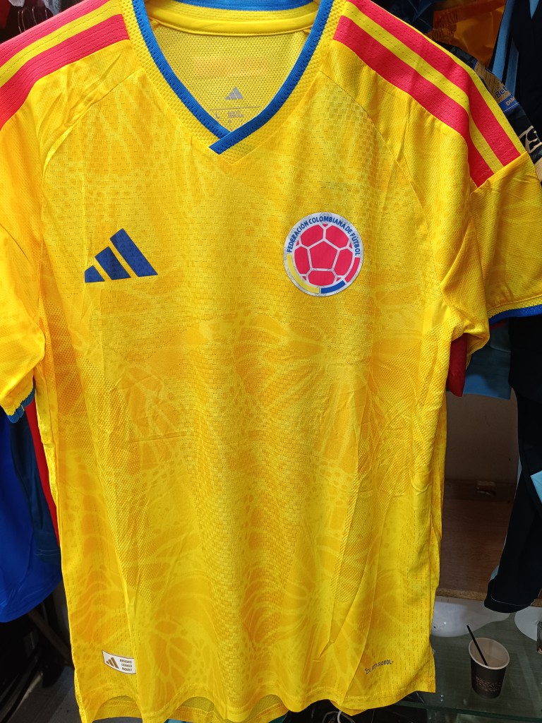Colombia,  Tm player climacool , 26-27 1ra equipación amarilla