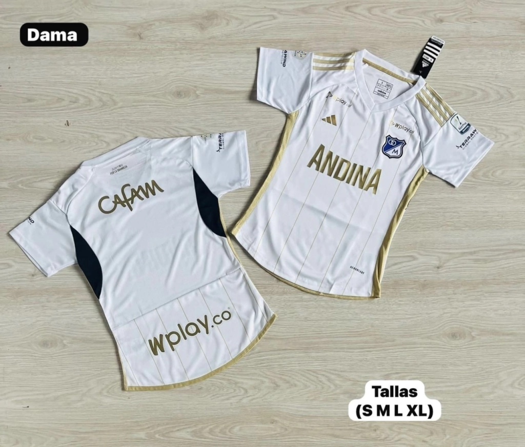 Camiseta millonarios dama 2024
