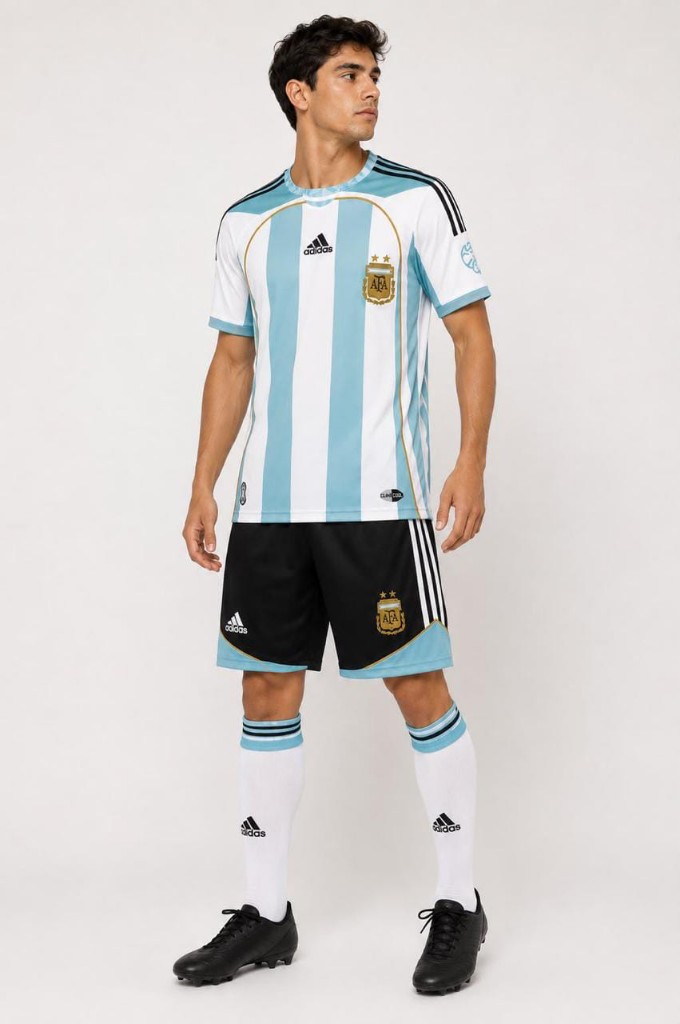 Argentina,   26-27 1ra equipación azul celeste