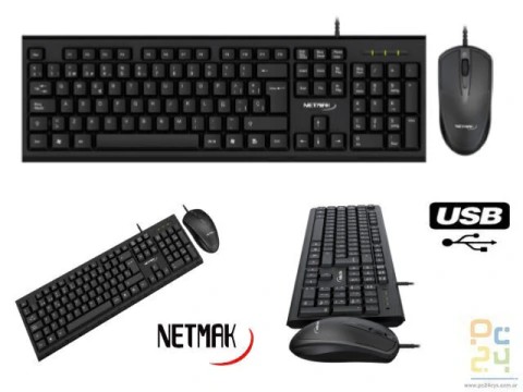 Teclado + Mouse NetMak