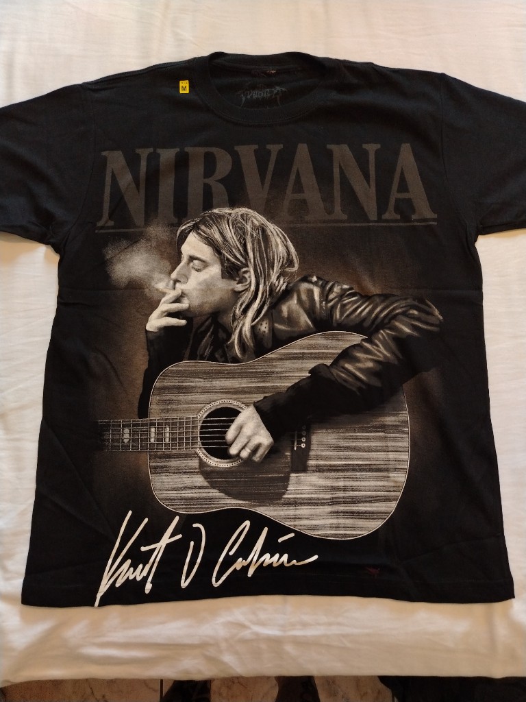 Camiseta NIRVANA M KURT COBAIN