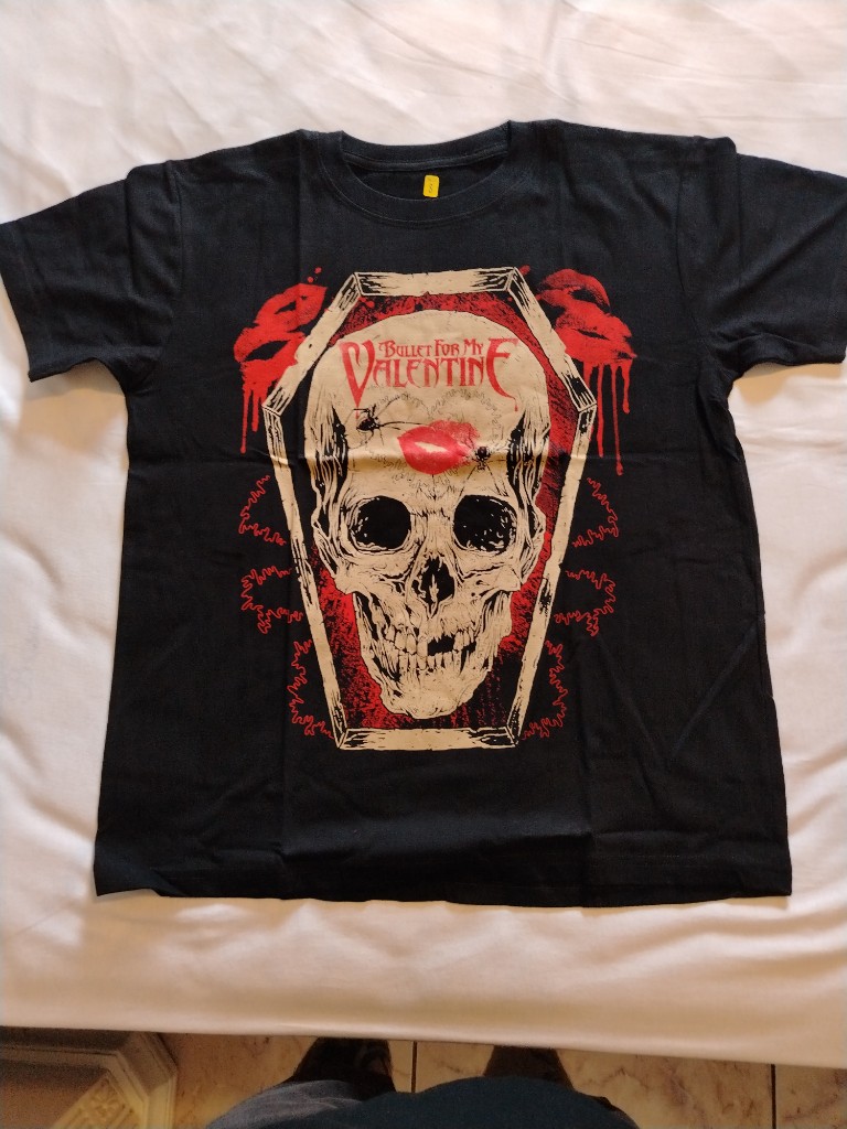 Camiseta BULLET FOR MY VALENTINE S negra