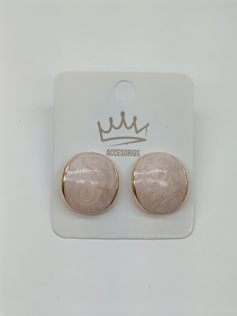 Aretes rosado