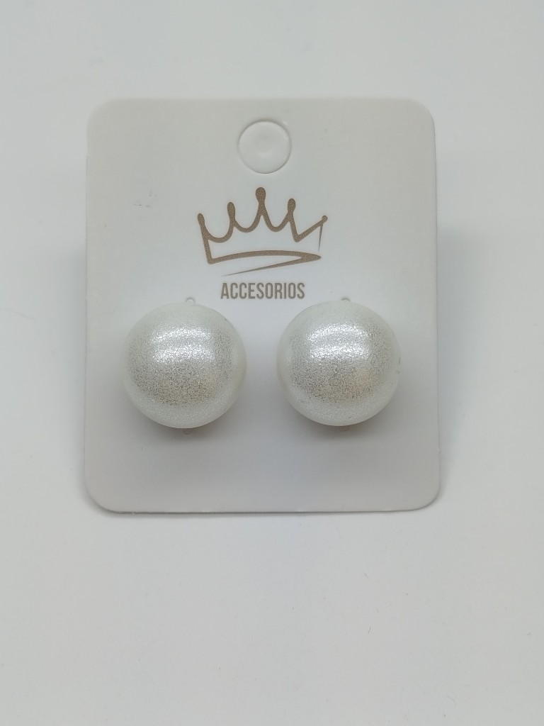 Aretes perlas