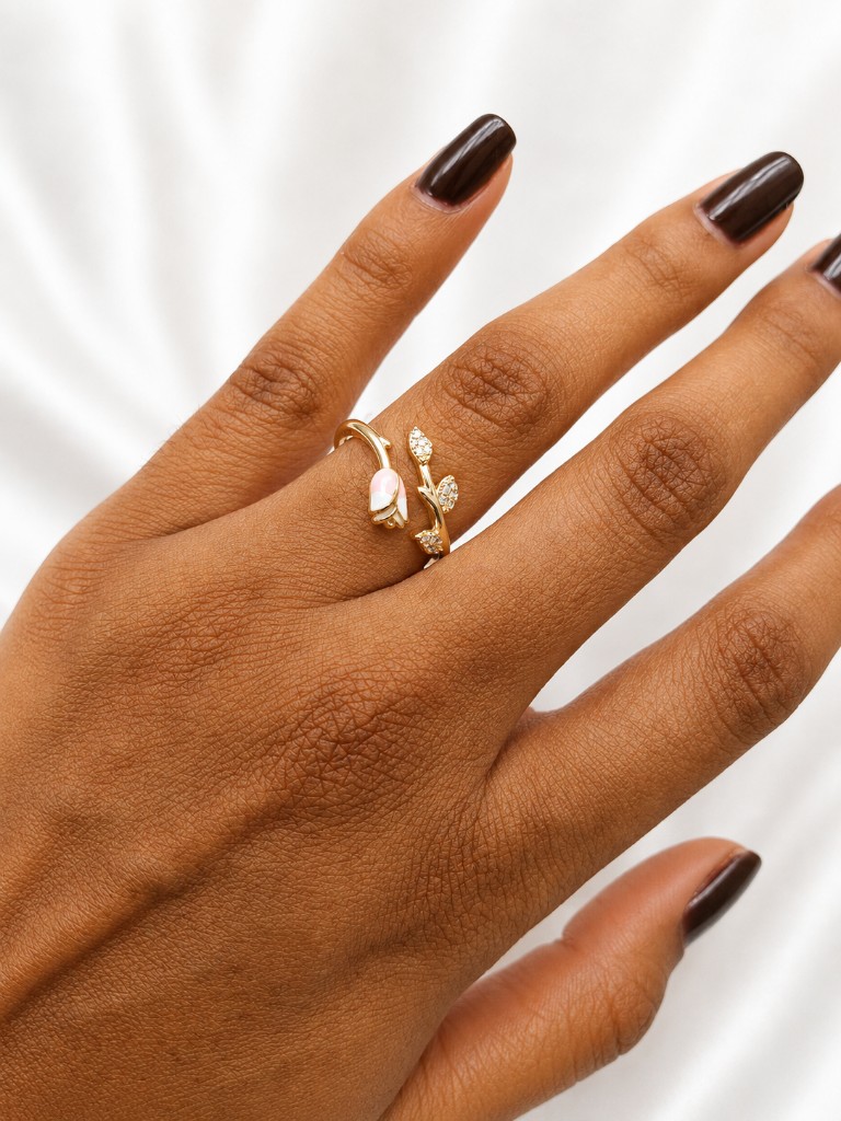 Anillos flor