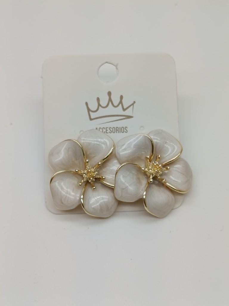 Aretes flor m2bb-37