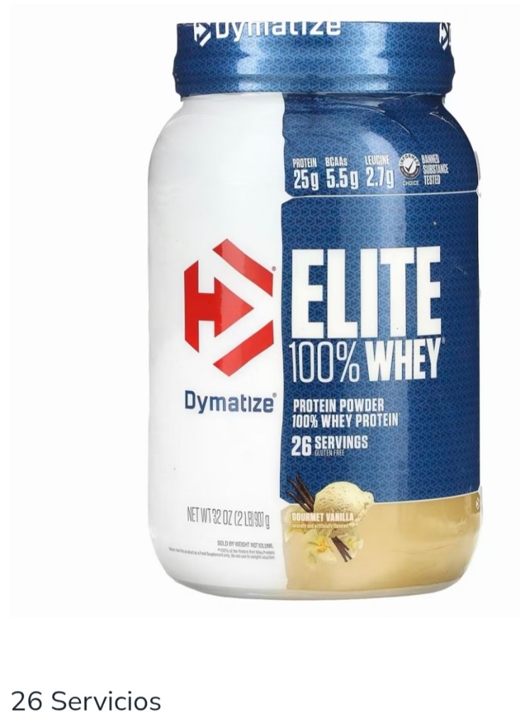 Dymatize Elite Whey vainilla