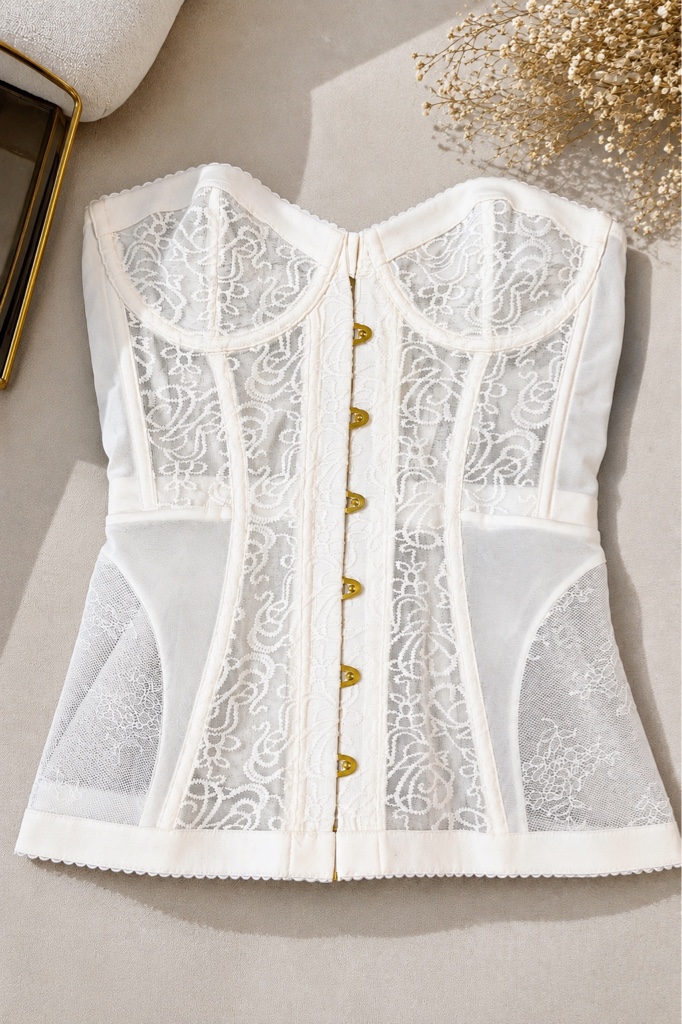 CORSET  BLANCO