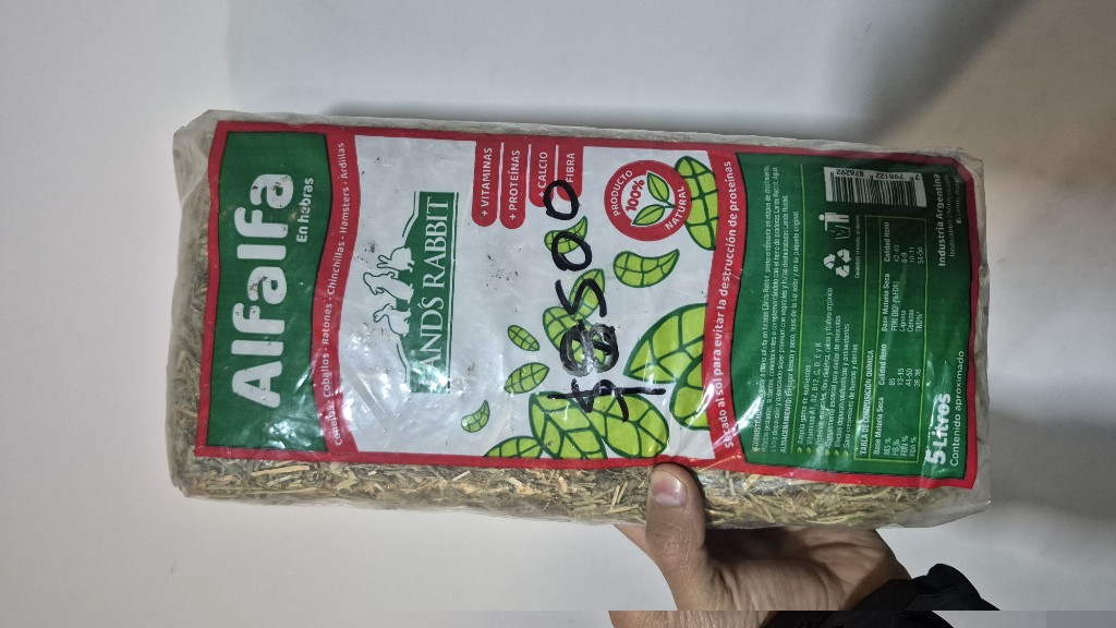 Alfalfa en hebras