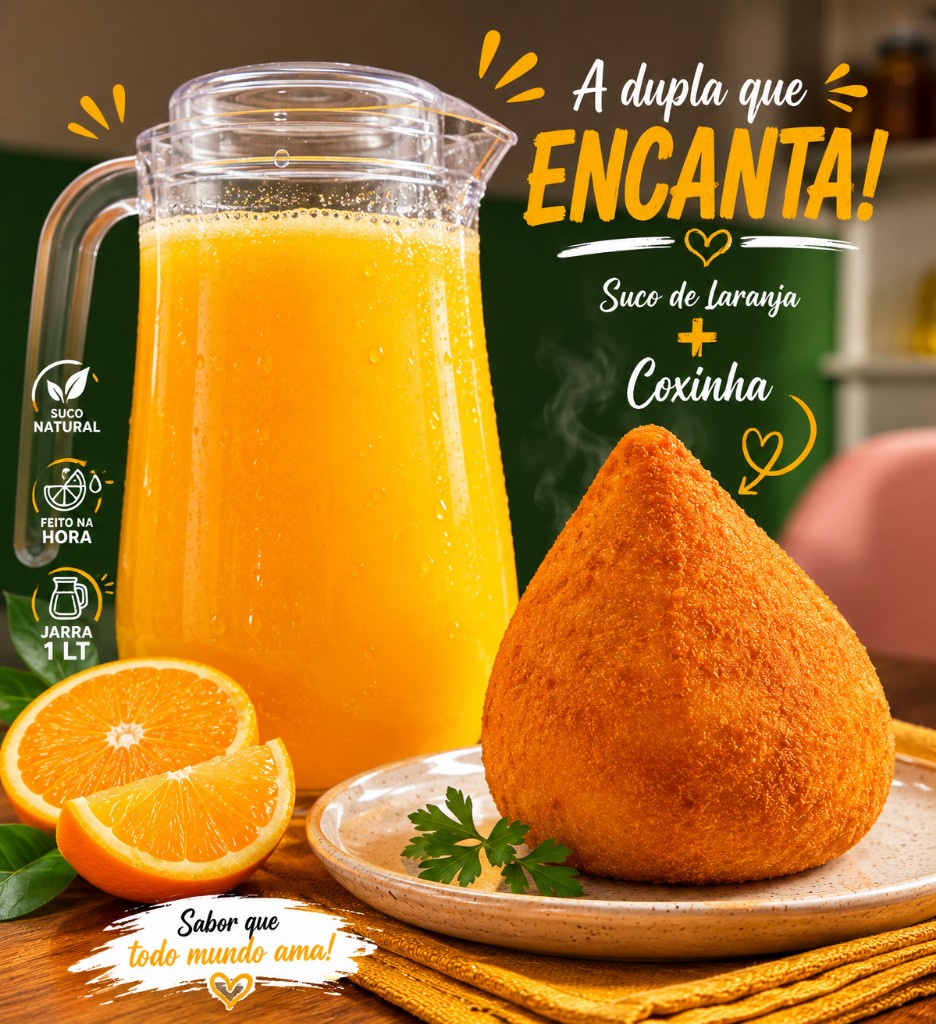 Suco laranja 1 LT