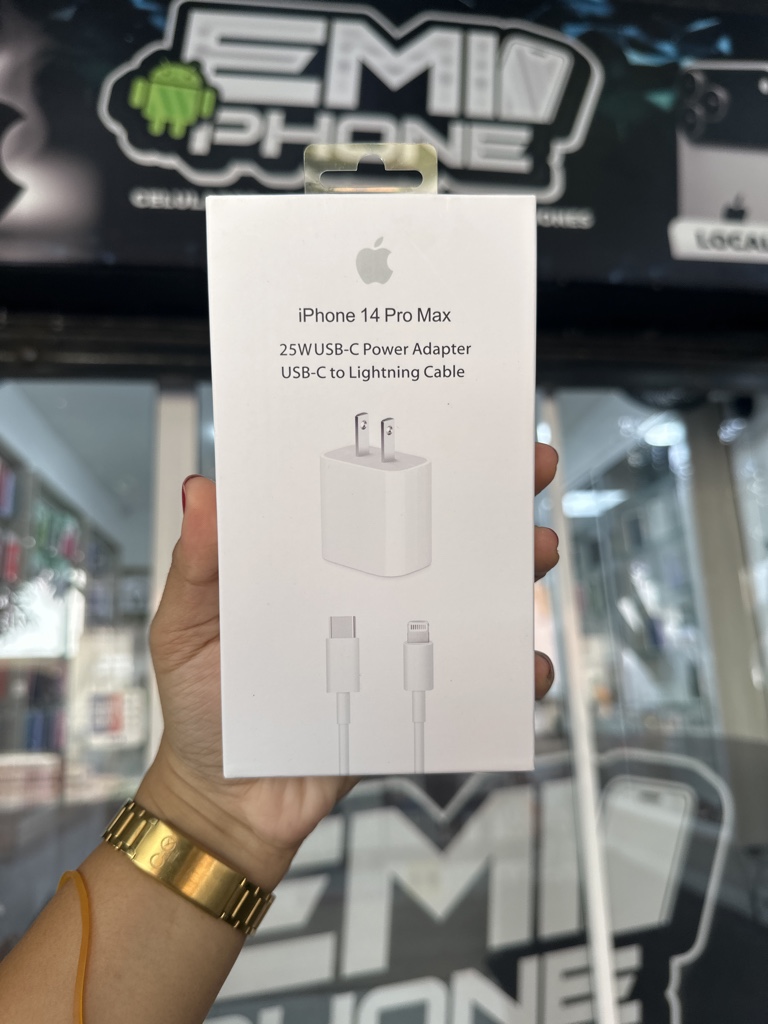 CARGADOR IPHONE 25W
