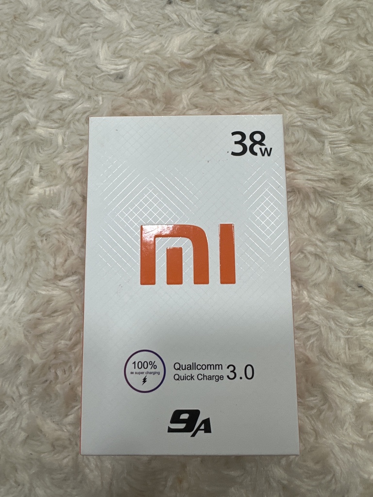 CARGADOR XIAOMI 38W