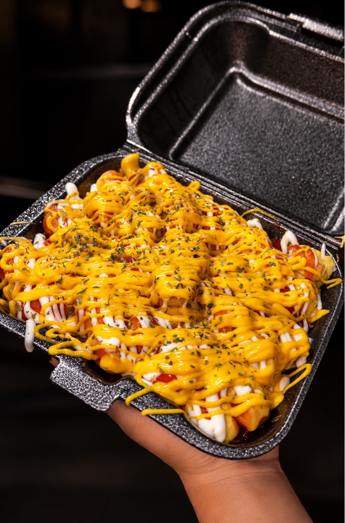 Salchipapas pequeña