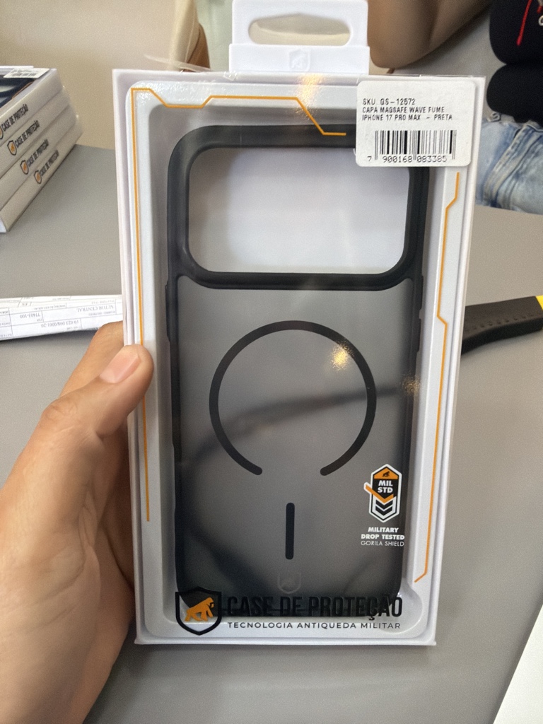 CAPA MAGSAFE WAVE FUME - IPHONE 17 PRO MAX