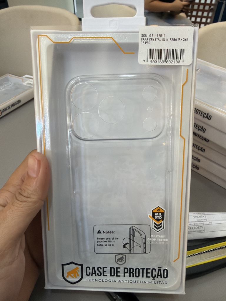 CAPA CRYSTAL SLIM - IPHONE 17 PRO