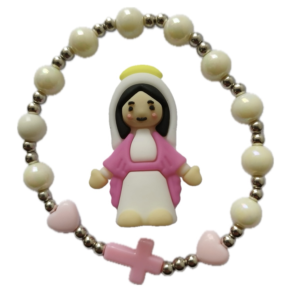 Denario + Mini imagen Virgen María