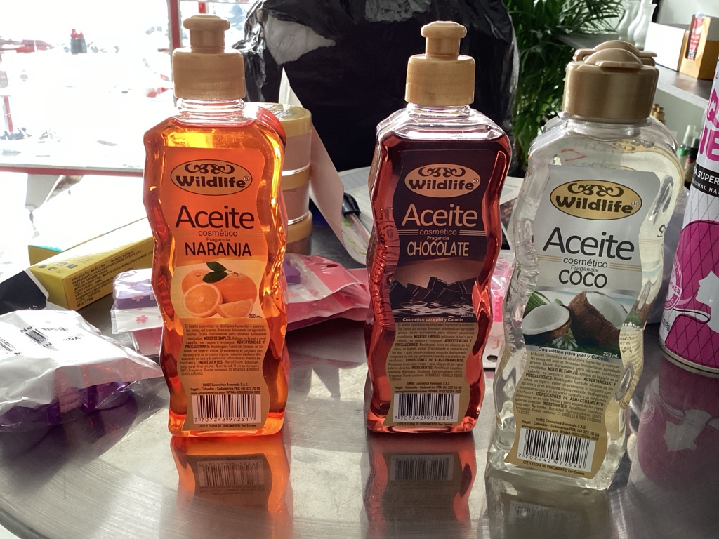 Aceite capilar y corporal