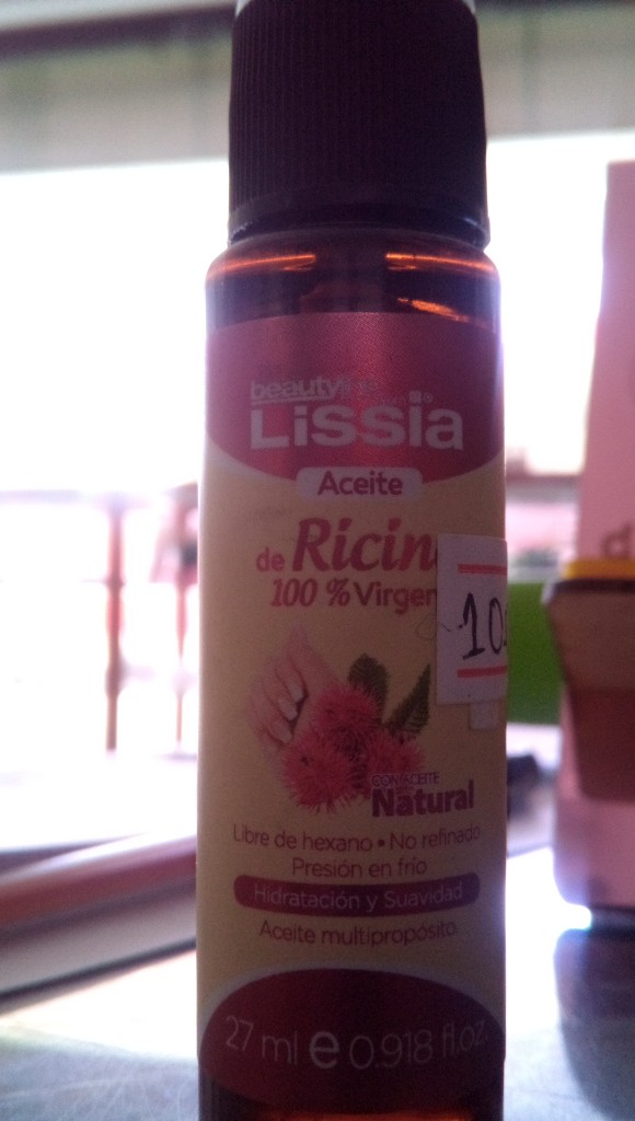 Aceite de ricino lissia