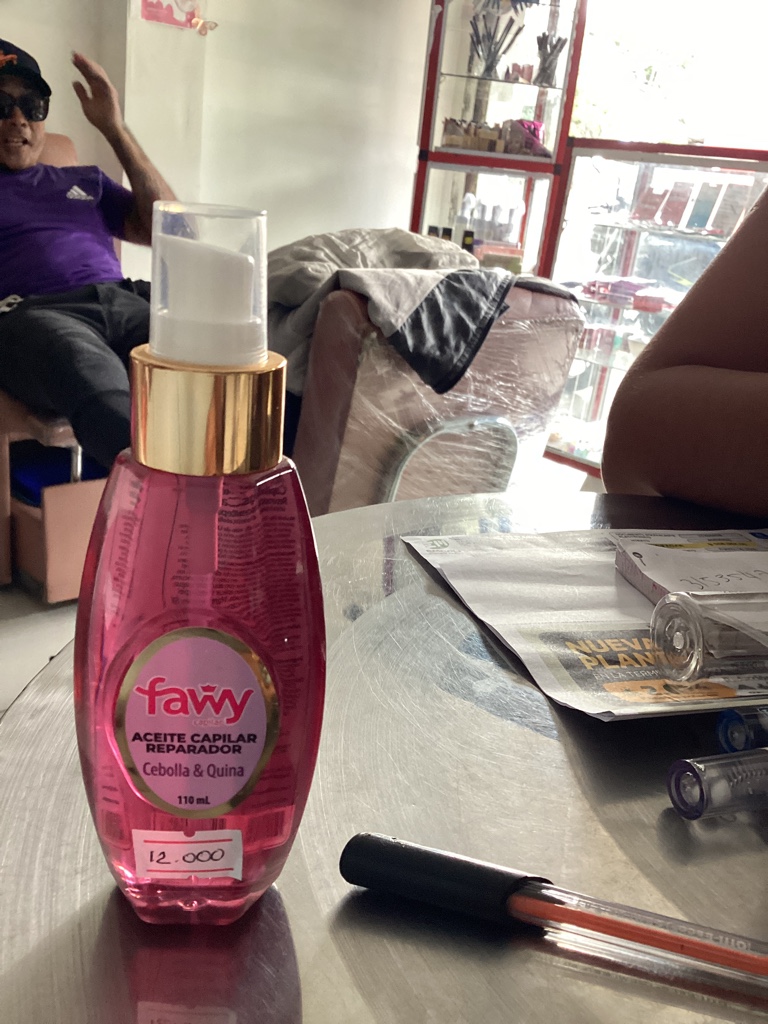 Aceite capilar Faby