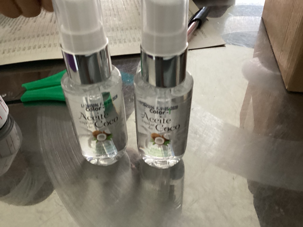 Aceite de coco color 1