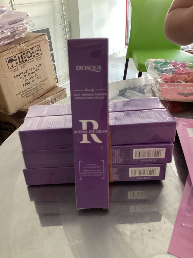 Contorno de ojos retinol bioaqua