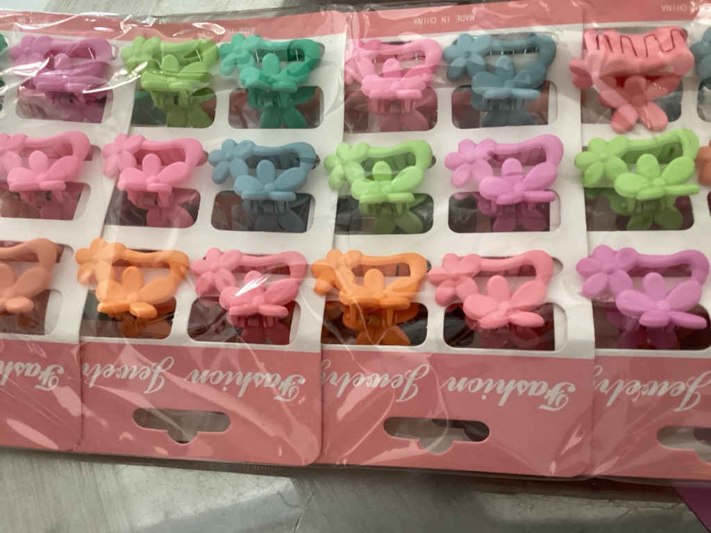 Ganchos mini flor hawa