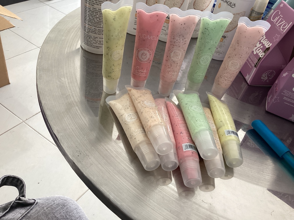 Exfoliante de labios hudamoji