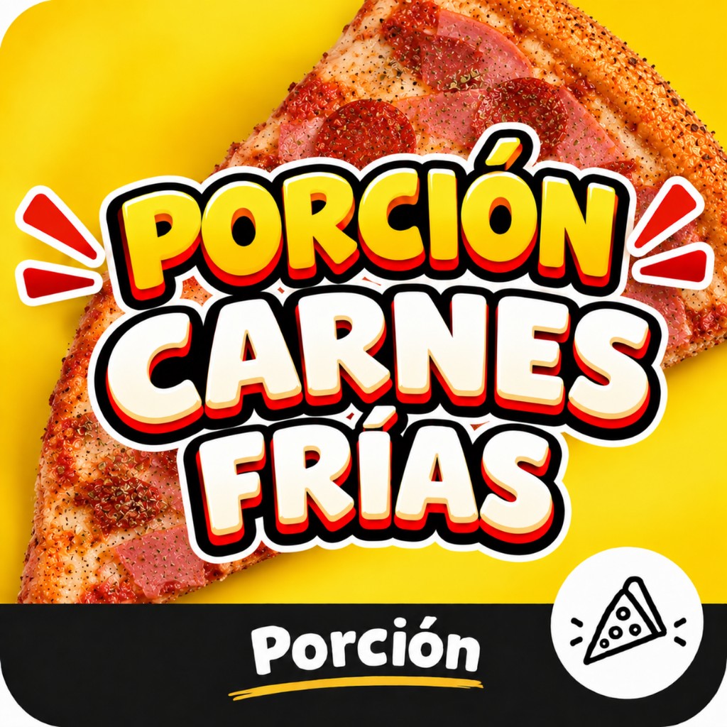 Porción carnes frías