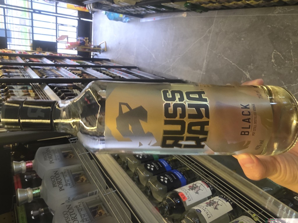Russkaya Black vodka