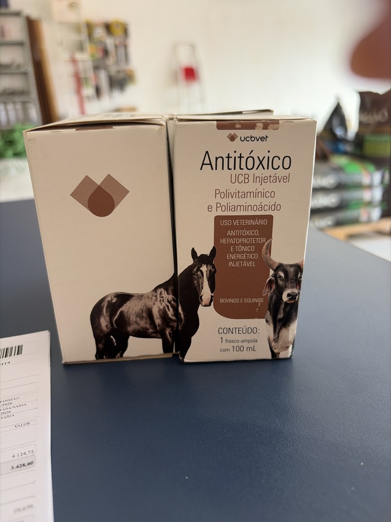 Antitóxico ucb 100ml injetável