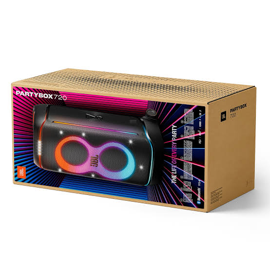 BOCINA JBL PARTYBOX 720 recargable, 800w