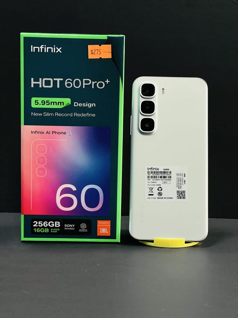 Infinix Hot 60 pro+ 256gb-16 Ram